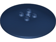 Plaatje in Gallery viewer laden, LEGO® los onderdeel Schaal in kleur Donkerblauw 44375b