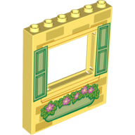 LEGO® Paneel met Motief Helder Lichtgeel 15627pb008