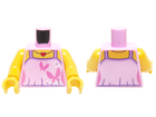 LEGO® los onderdeel Lijf met Motief Fel Roze 973pb2023c01