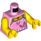 LEGO® los onderdeel Lijf met Motief Fel Roze 973pb2023c01