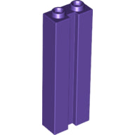 LEGO® los onderdeel Steen Aangepast Donkerpaars 88393