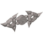 LEGO® los onderdeel Wapen in kleur Zilver 19807