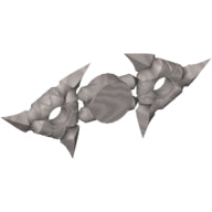 LEGO® los onderdeel Wapen in kleur Zilver 19807