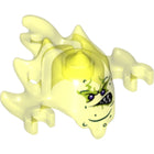LEGO® Hoofddeksels Doorzichtig Neon Groen 19861pb01