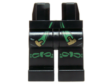 Plaatje in Gallery viewer laden, LEGO® los onderdeel Benen met Motief Zwart 970c00pb0429