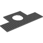 LEGO® Plaat Aangepast Donker Blauwachtig Grijs 18601