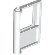 Plaatje in Gallery viewer laden, LEGO® los onderdeel Deur in kleur Wit 4182