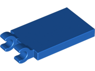 LEGO® los onderdeel Tegel Aangepast in kleur Blauw 30350b