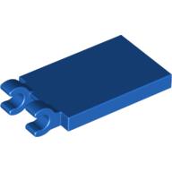 LEGO® los onderdeel Tegel Aangepast in kleur Blauw 30350b