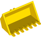 LEGO® los onderdeel Voertuig in kleur Geel 30394