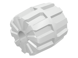 LEGO® los onderdeel Wiel in kleur Wit 6118
