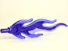 Plaatje in Gallery viewer laden, LEGO® onderdeel Energy Effect Doorzichtig Paars 85959pb03