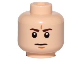 LEGO® los onderdeel Hoofd in kleur Lichte Noga 3626cpb1367