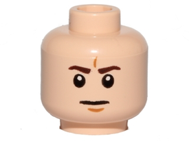 LEGO® los onderdeel Hoofd in kleur Lichte Noga 3626pb1367