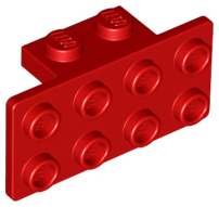 LEGO® los onderdeel Beugel in kleur Rood 93274