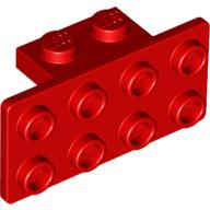 LEGO® los onderdeel Beugel in kleur Rood 93274