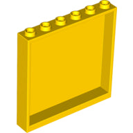 Plaatje in Gallery viewer laden, LEGO® los onderdeel Paneel in kleur Geel 59349
