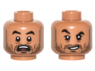 LEGO® los onderdeel Hoofd in kleur Medium Noga 3626cpb1570