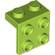 Plaatje in Gallery viewer laden, LEGO® los onderdeel Beugel in kleur Limoen 44728