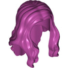 LEGO® los onderdeel Haar in kleur Magenta 95225