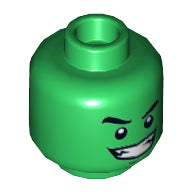LEGO® los onderdeel Hoofd in kleur Groen 3626pb1364