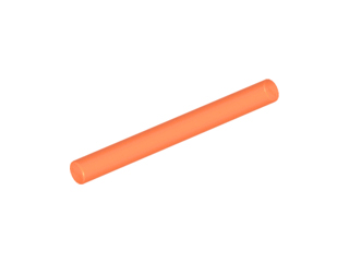 LEGO® los onderdeel Staaf Doorzichtig Neon Oranje 30374