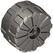 Plaatje in Gallery viewer laden, LEGO® los onderdeel Wiel in kleur Parel Donkergrijs 2515