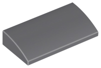 LEGO® Dakpan Gebogen Donker Blauwachtig Grijs 88930