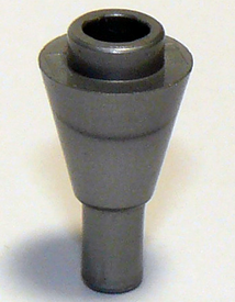 LEGO® los onderdeel Kegel in kleur Zilver 11610