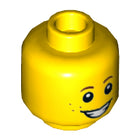 LEGO® los onderdeel Hoofd in kleur Geel 3626cpb1349