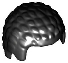 LEGO® los onderdeel Haar in kleur Zwart 21778