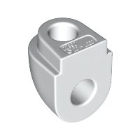 LEGO® los onderdeel Lijf Accessoire in kleur Wit 22392