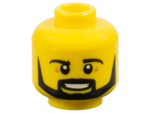 Plaatje in Gallery viewer laden, LEGO® los onderdeel Hoofd in kleur Geel 3626cpb1213