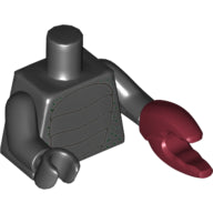 LEGO® los onderdeel Lijf met Motief Zwart 973pb2107c01
