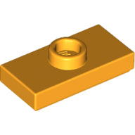 Plaatje in Gallery viewer laden, LEGO® onderdeel Plaat Aangepast Helder Licht Oranje 15573
