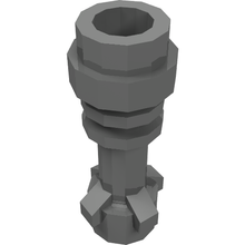 Plaatje in Gallery viewer laden, LEGO® los onderdeel Wapen in kleur Parel Donkergrijs 64567