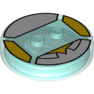 LEGO® Electronica Doorzichtig Lichtblauw 18605c01pb09