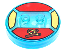 Plaatje in Gallery viewer laden, LEGO® Electronica Doorzichtig Lichtblauw 18605c01pb25