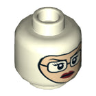 LEGO® los onderdeel Hoofd Gloed In Donker Wit 3626cpb1383