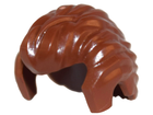 LEGO® los onderdeel Haar in kleur Roodachtig Bruin 21268