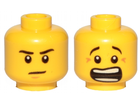 LEGO® los onderdeel Hoofd in kleur Geel 3626cpb1337