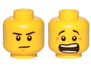 LEGO® los onderdeel Hoofd in kleur Geel 3626cpb1337