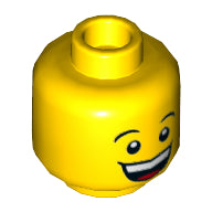 LEGO® los onderdeel Hoofd in kleur Geel 3626cpb1354