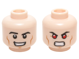 LEGO® los onderdeel Hoofd in kleur Lichte Noga 3626pb1470