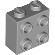 Plaatje in Gallery viewer laden, LEGO® Steen Aangepast Licht Blauwachtig Grijs 22885