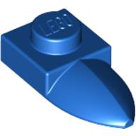 LEGO® los onderdeel Plaat Aangepast in kleur Blauw 49668