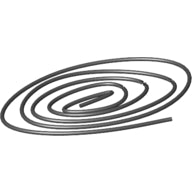 LEGO® los onderdeel Koord in kleur Zwart x77ac100