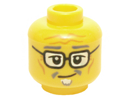 LEGO® los onderdeel Hoofd in kleur Geel 3626cpb1399