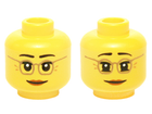 LEGO® los onderdeel Hoofd in kleur Geel 3626cpb1398