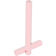 LEGO® los onderdeel Staaf in kleur Doorzichtig Rood 21699